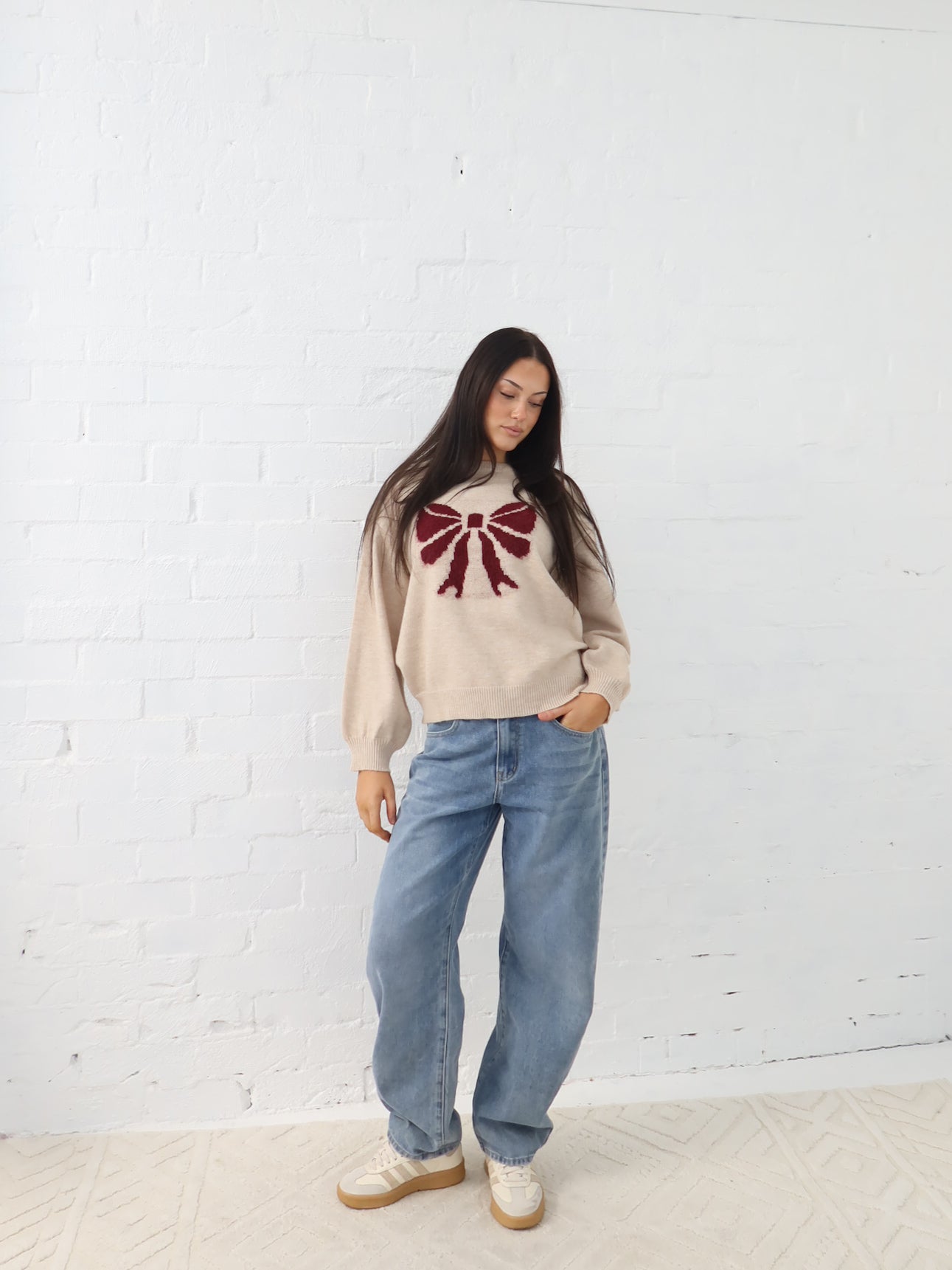 Ribbon Knit- Sand