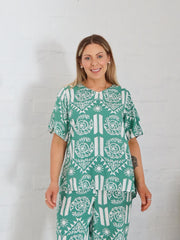 Renee Top- Green