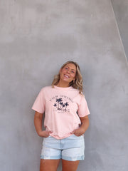 Palm Springs Tee - Pink