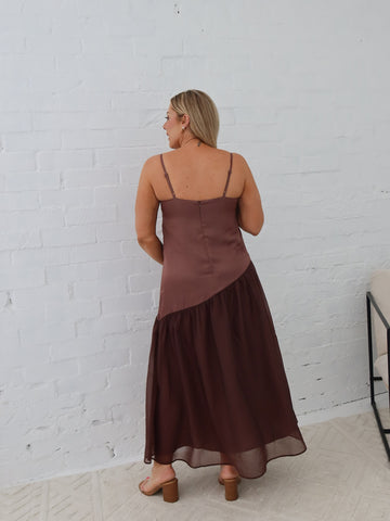 Chelsea Dress- Chocolate