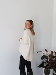 Yolanda Knit - Cream Fleck