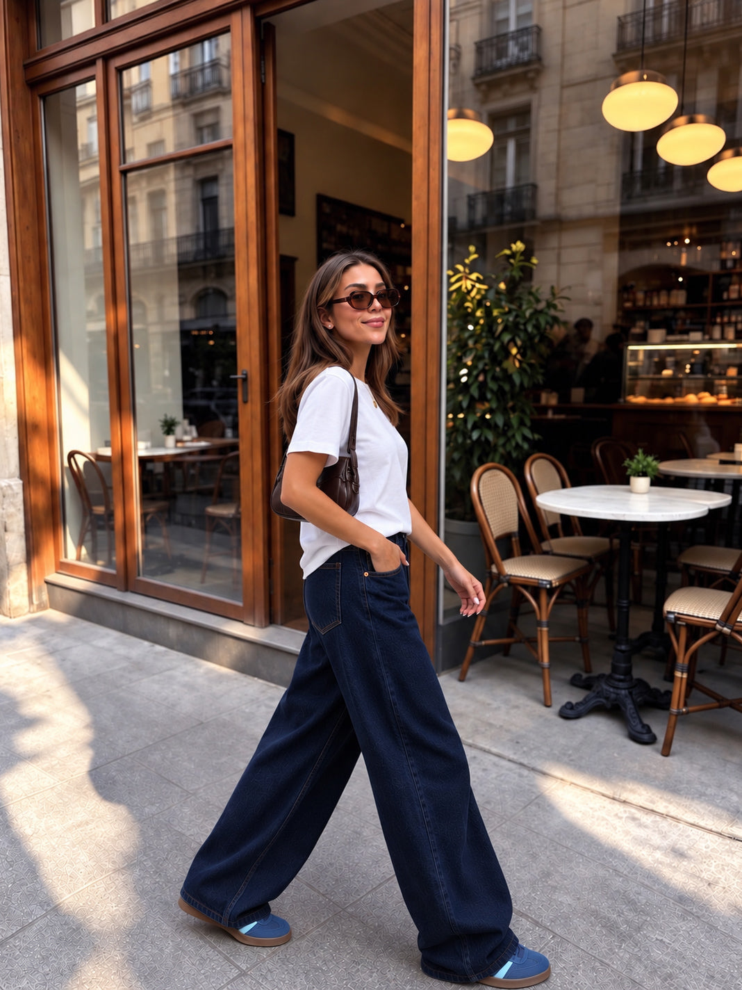 Hallie Tee- White