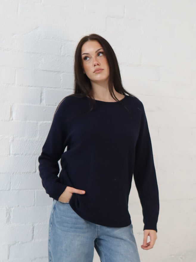 Porter Knit- Navy