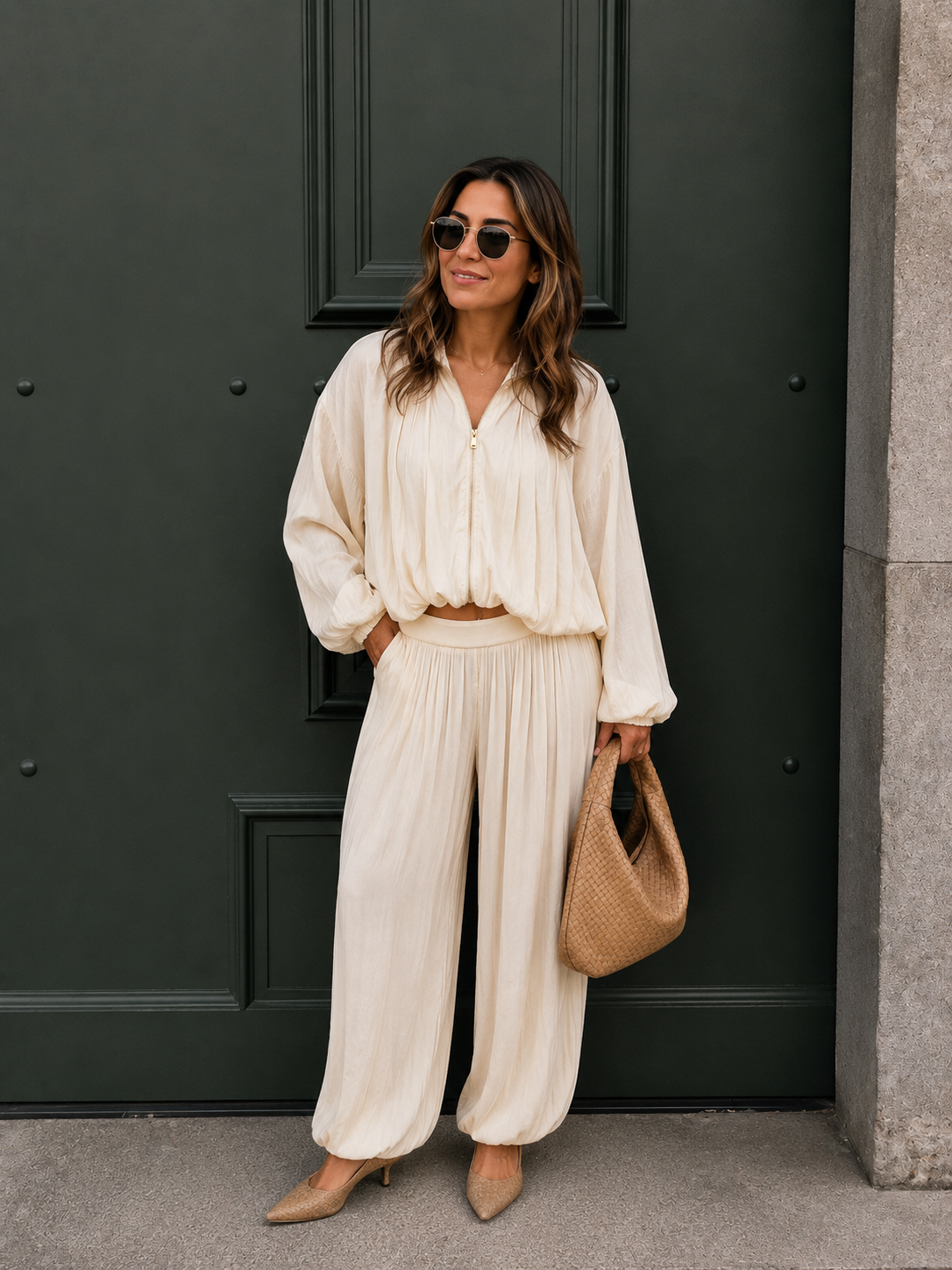 Zali Jacket- Ivory