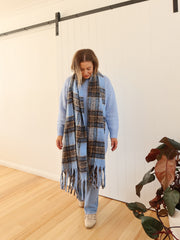 Polly Scarf- Blue