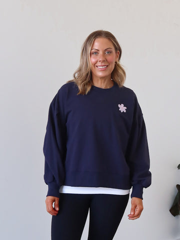 Trish Sweater - Navy
