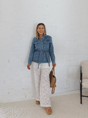 Zara Pants- White