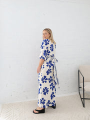 Lucy Skirt- Blue/Vanilla