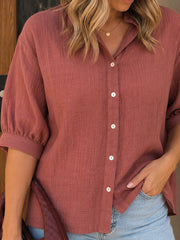 Mimi Blouse - Raisin