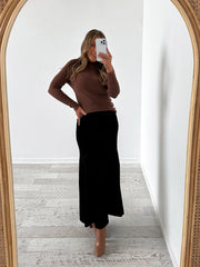 Malakai Knit Skirt - Black