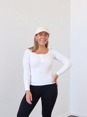 Prudence Top - White