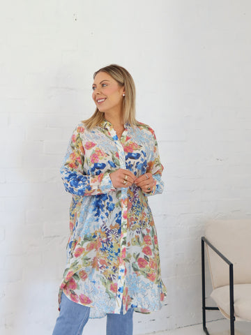 August Shirt- Blue