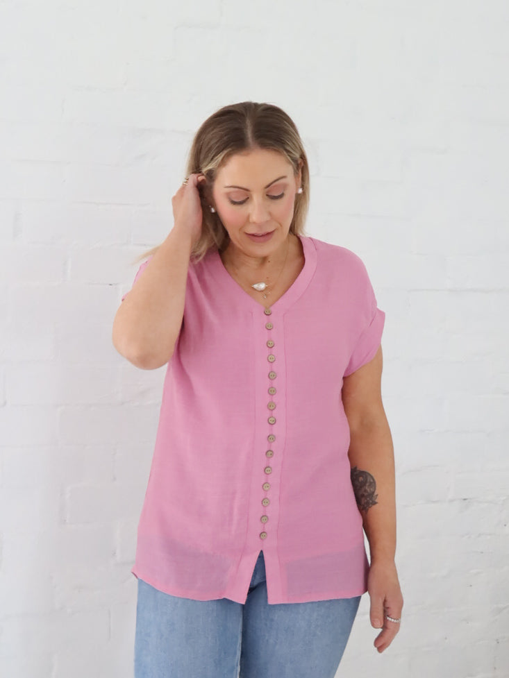 Lizzy Top - Pink