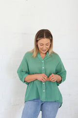 Mimi Blouse - Gumleaf