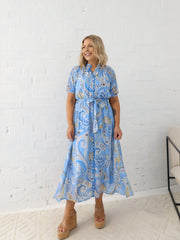 Alaia Dress- Sky Light