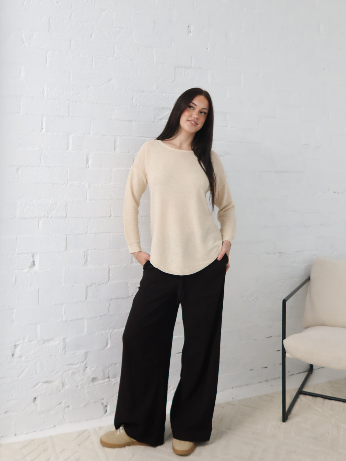 Saxon Knit - Oatmeal