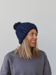Jolie Beanie - Navy
