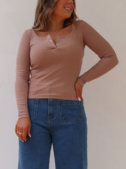 Prudence Top - Mocha