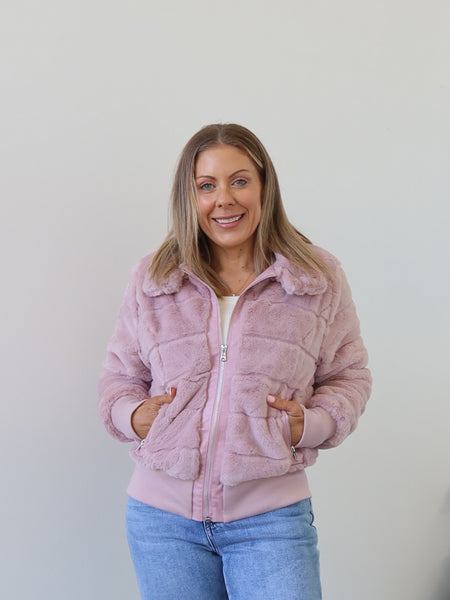 Macey Jacket - Blush