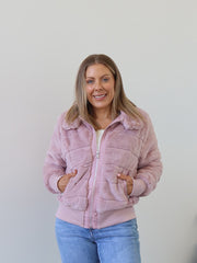 Macey Jacket - Blush