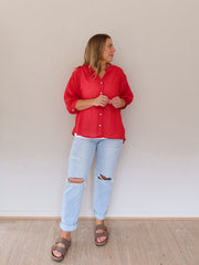 Mimi Blouse - Red