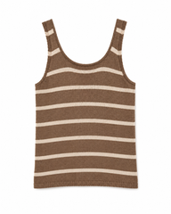 Maxine Knit Top- Mocha