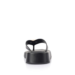 Bosley Platform Thongs - Black