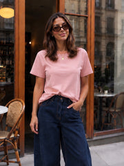Hallie Tee- Pink