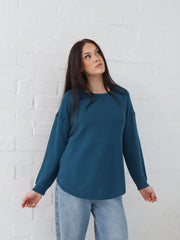 Saxon Knit - Teal