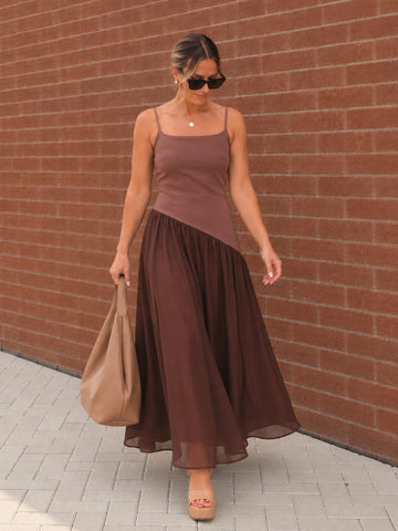 Chelsea Dress- Chocolate