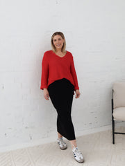 Sailah Knit - Red