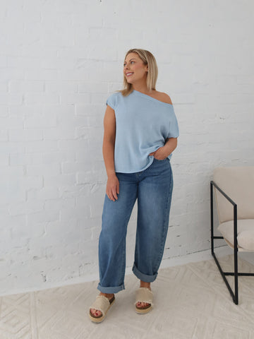 Atlas Barrel Jeans- Light