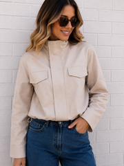 Rory Jacket- Stone