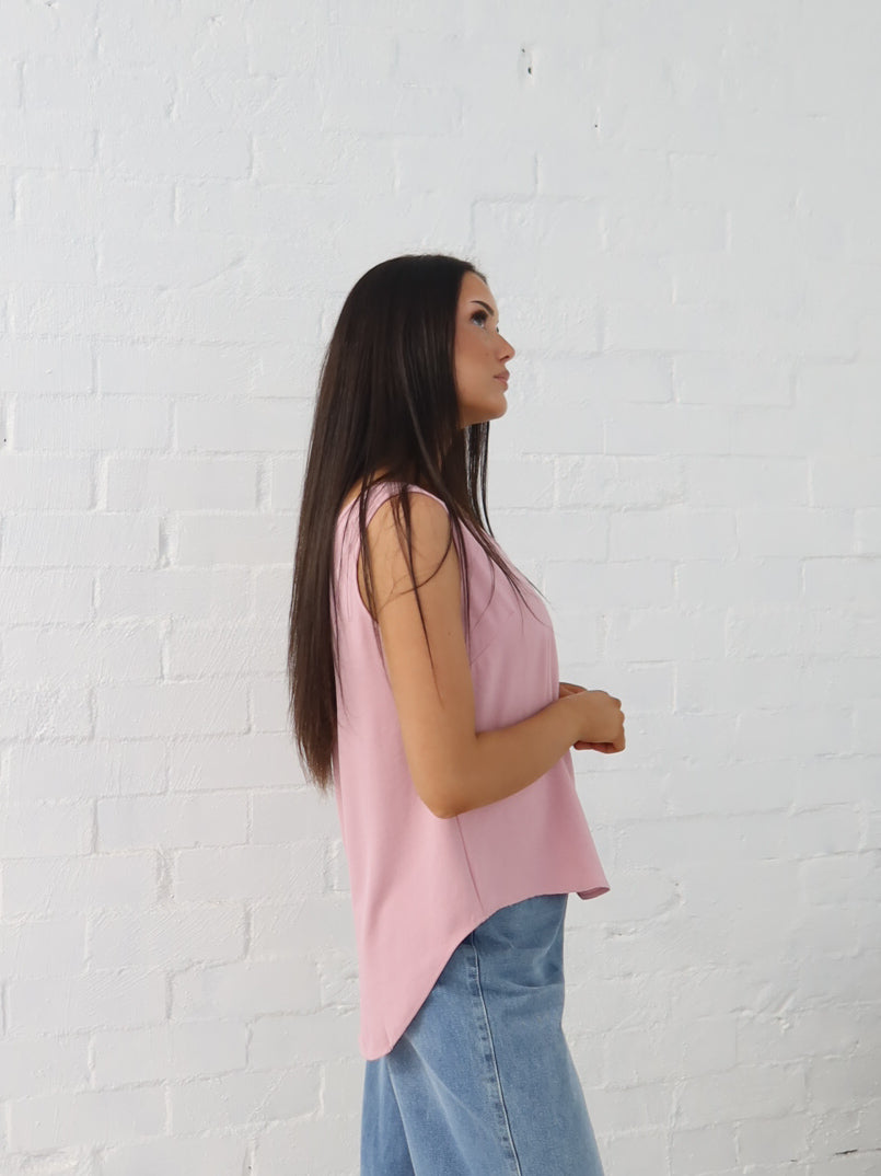 Mia Top- Pink