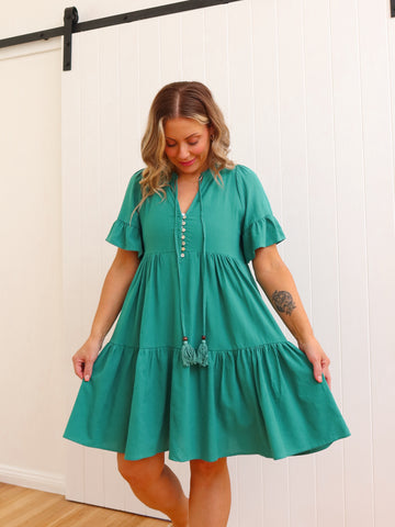 Aston Dress - Green