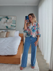 Meadow Shirt- Blue/Green