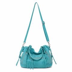The Stevie Bag- Aqua