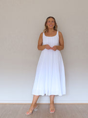 Anthea Dress - White