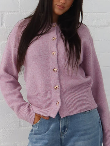 Mckinley Cardigan - Lilac