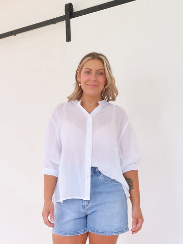 Mimi Blouse - White