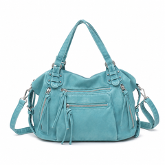 The Stevie Bag- Aqua
