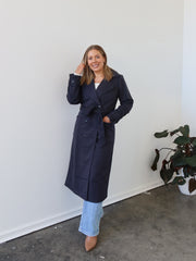 Hardin Coat - Dark Navy