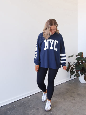 NYC Sweater - Navy