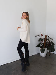 Yolanda Knit - Cream Fleck