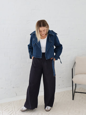 Hayes Jacket - Blue Denim