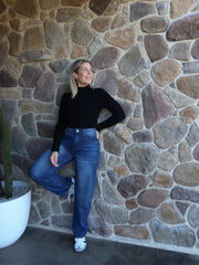 Atlas Barrel Jeans- Dark