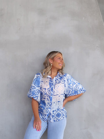 Margo Shirt - Blue