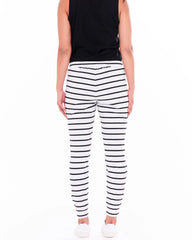 Heidi Pants - White and Black