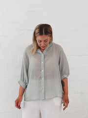 Mimi Blouse - Silver