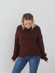 Ridley Knit- Chocolate